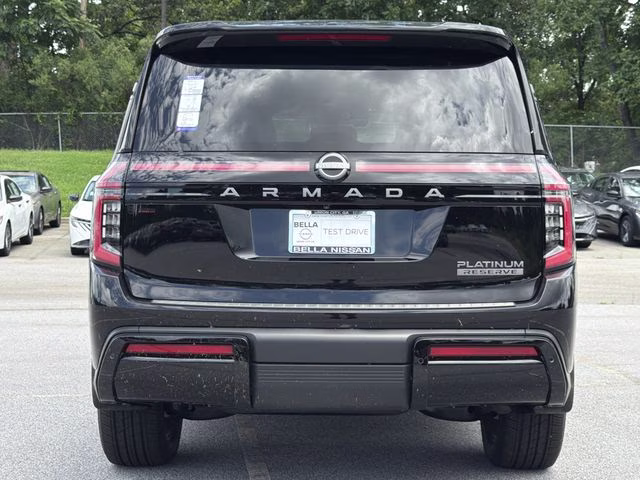 2026 Super Black Nissan Armada Platinum Reserve 4X4 SUV