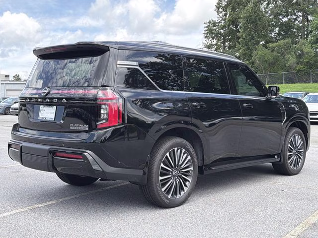 2026 Super Black Nissan Armada Platinum Reserve 4X4 SUV