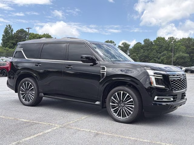 2026 Super Black Nissan Armada Platinum Reserve 4X4 SUV