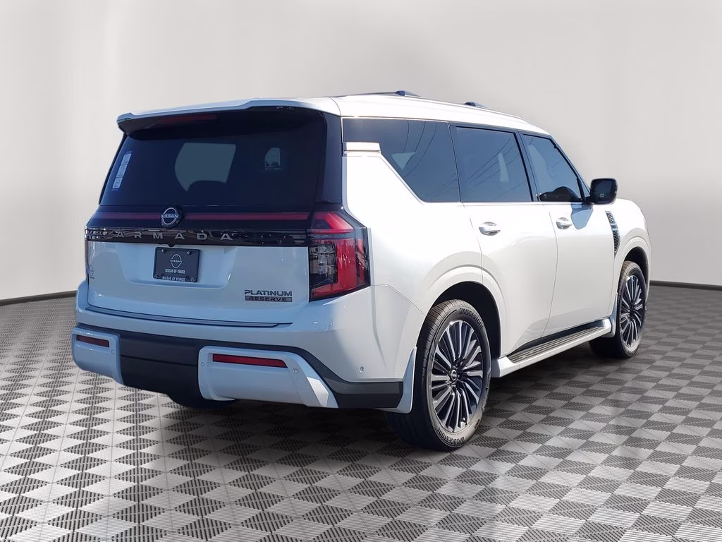 2026 Everest White Pearl Tricoat Nissan Armada Platinum Reserve 4X4 SUV
