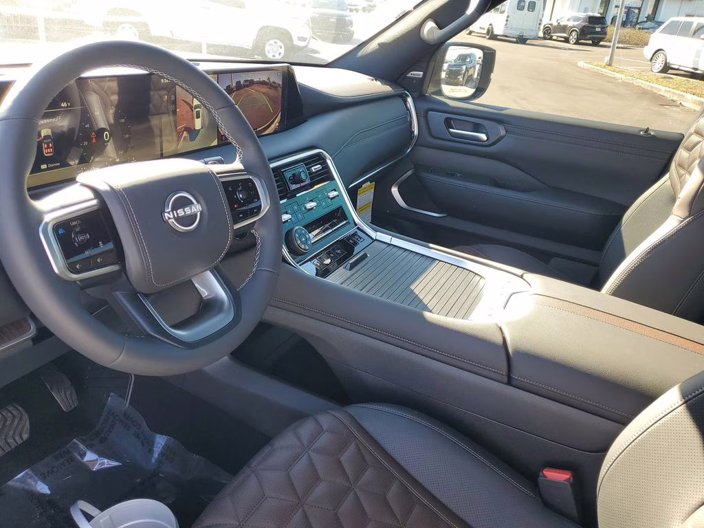 2026 Everest White Pearl Tricoat Nissan Armada Platinum Reserve 4X4 SUV