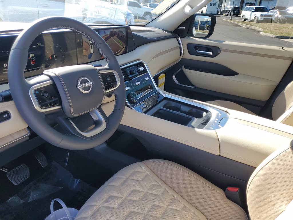 2026 Everest White Pearl Tricoat Nissan Armada Platinum Reserve 4X4 SUV