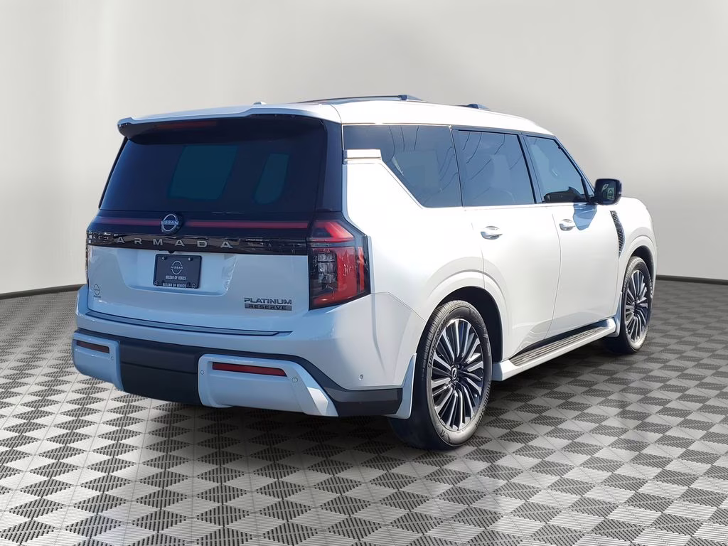 2026 Everest White Pearl Tricoat Nissan Armada Platinum Reserve 4X4 SUV