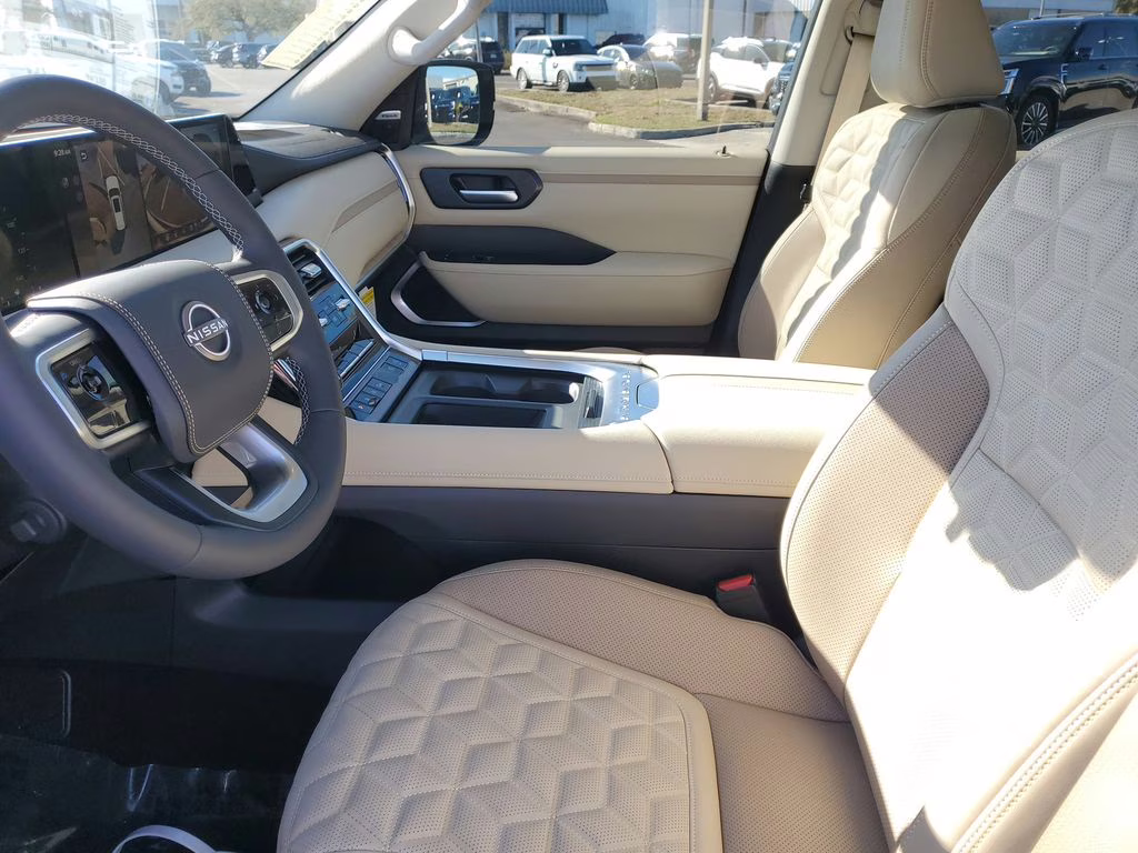 2026 Everest White Pearl Tricoat Nissan Armada Platinum Reserve 4X4 SUV