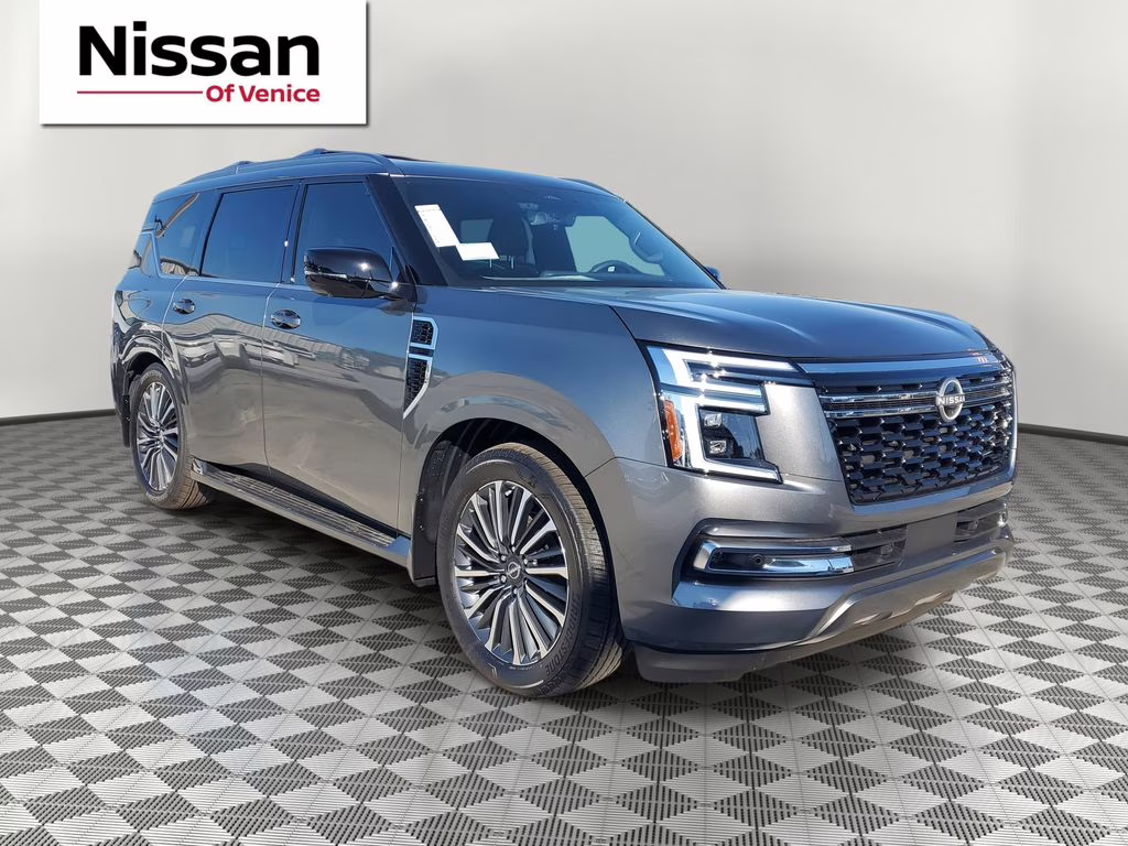 2026 Gun Metallic Nissan Armada Platinum Reserve 4X4 SUV