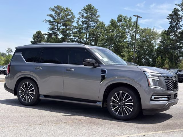 2026 Gun Metallic Nissan Armada Platinum Reserve 4X4 SUV