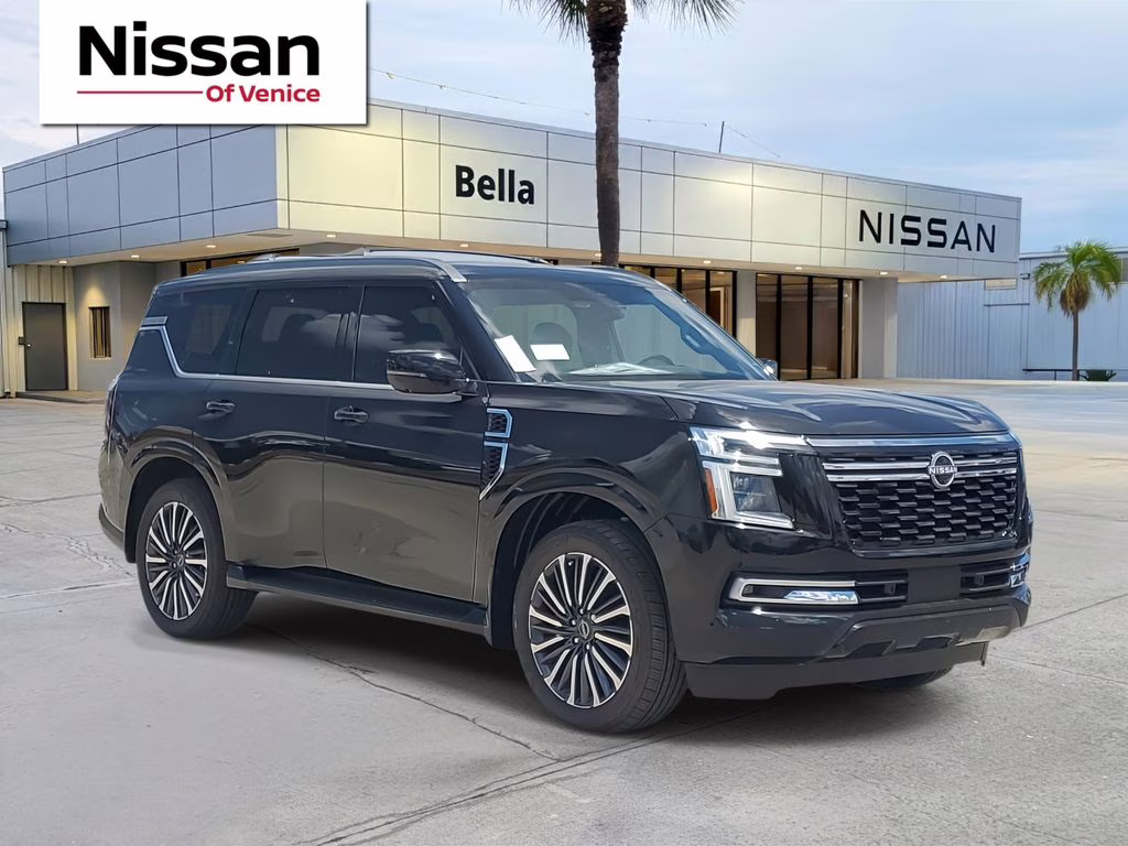 2025 Super Black Nissan Armada Platinum Reserve RWD SUV