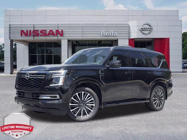 2025 Super Black Nissan Armada Platinum Reserve RWD SUV
