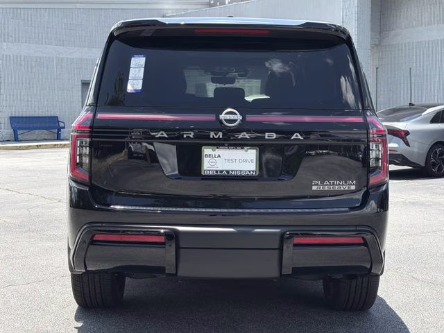 2025 Super Black Nissan Armada Platinum Reserve RWD SUV
