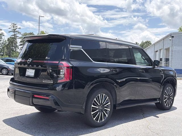 2025 Super Black Nissan Armada Platinum Reserve RWD SUV