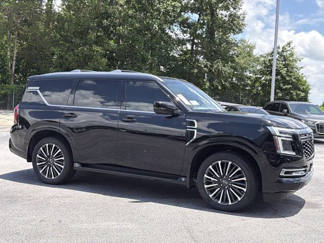 2025 Super Black Nissan Armada Platinum Reserve RWD SUV