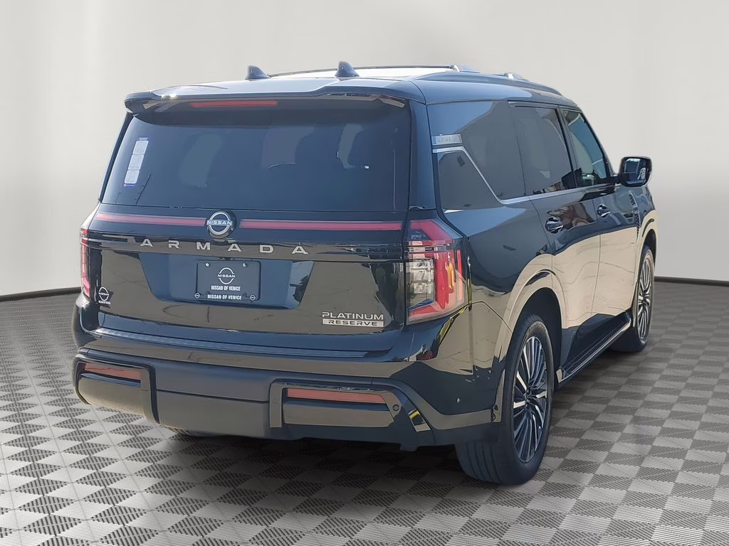 2025 Super Black Nissan Armada Platinum Reserve RWD SUV