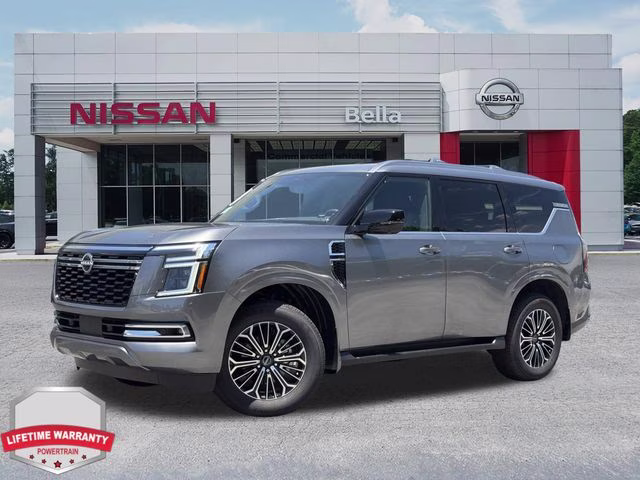 2026 Gun Metallic Nissan Armada Platinum RWD SUV