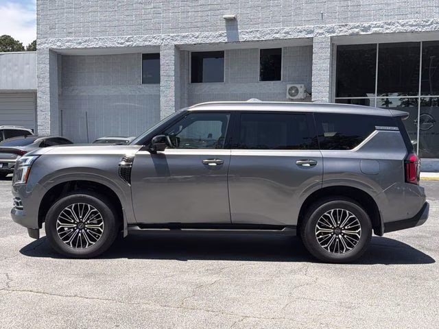 2026 Gun Metallic Nissan Armada Platinum RWD SUV