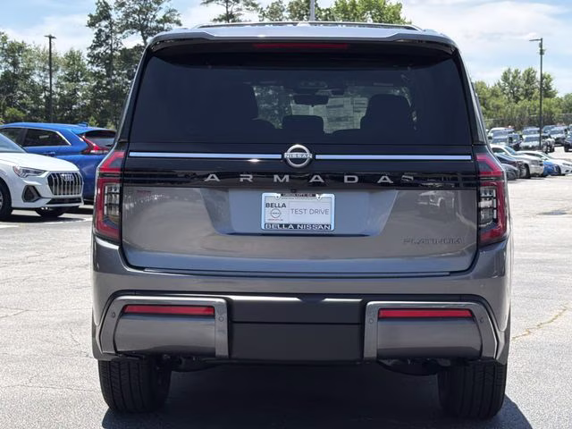 2026 Gun Metallic Nissan Armada Platinum RWD SUV