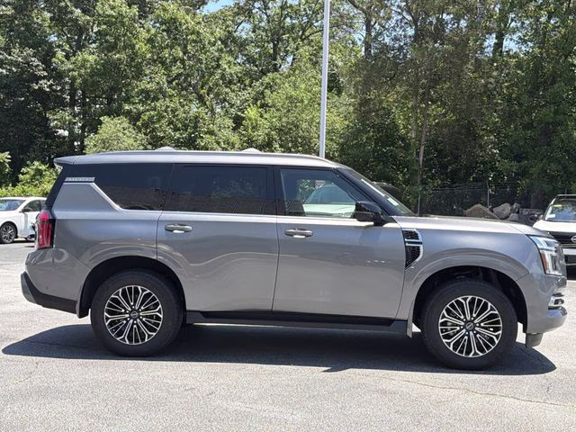 2026 Gun Metallic Nissan Armada Platinum RWD SUV