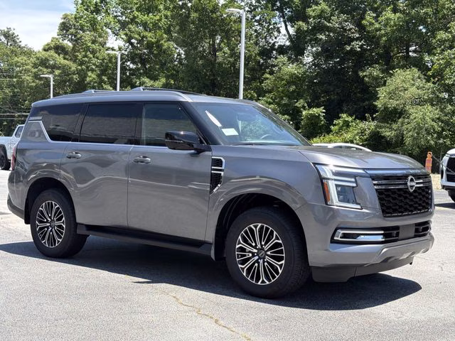 2026 Gun Metallic Nissan Armada Platinum RWD SUV