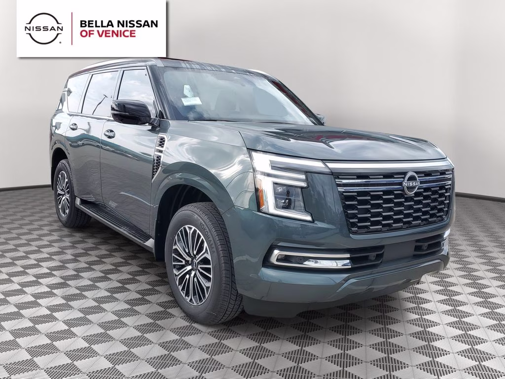 2026 Alpine Metallic Nissan Armada Platinum 4X4 SUV