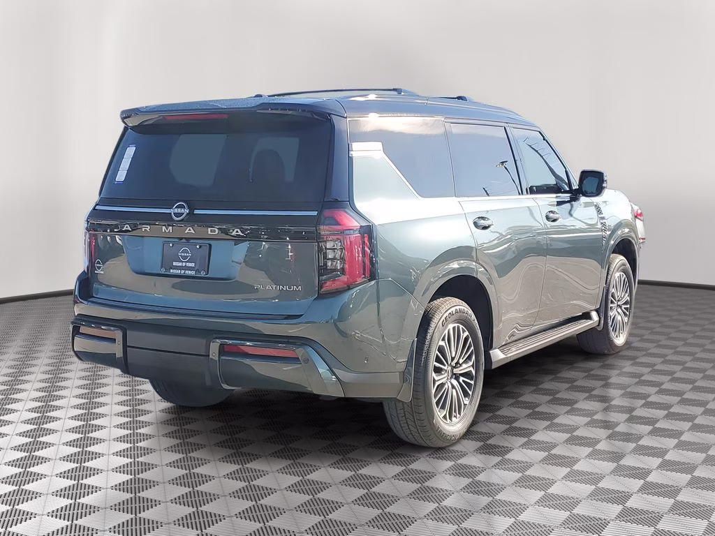 2026 Alpine Metallic/Super Blk Nissan Armada Platinum 4X4 SUV