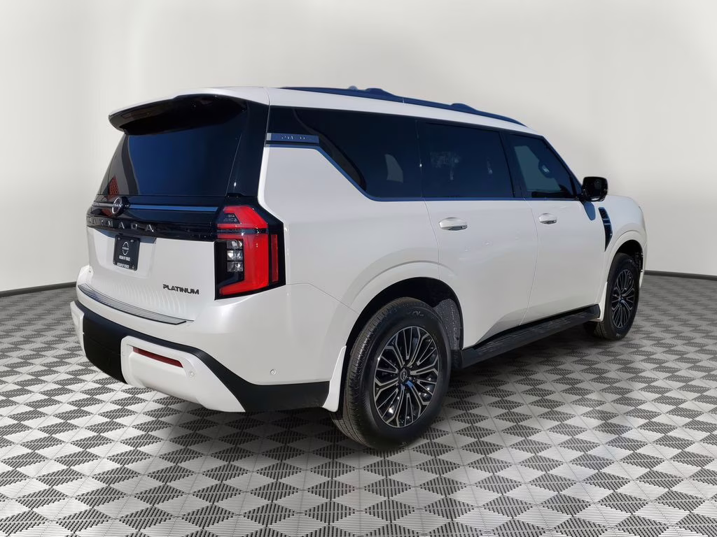 2026 Aspen White Tricoat Nissan Armada Platinum 4X4 SUV