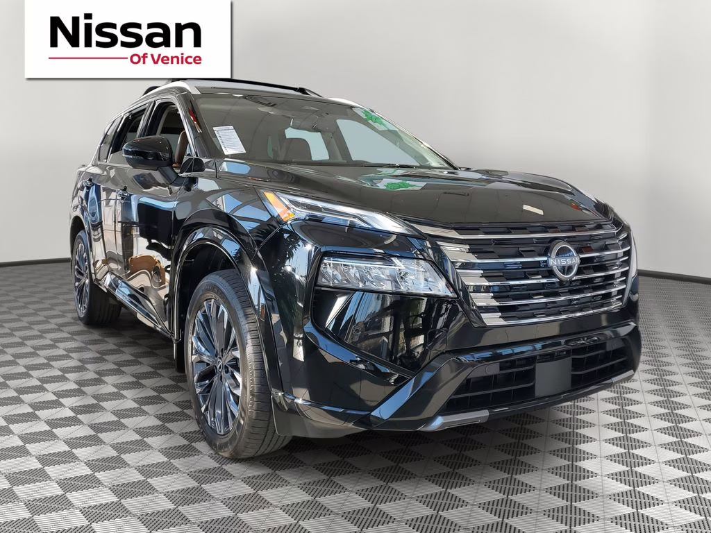 2026 Super Black Nissan Rogue Platinum AWD SUV
