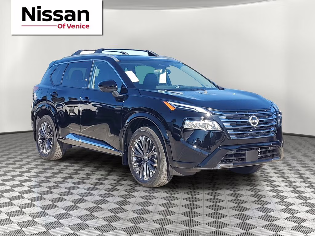 2026 Super Black Nissan Rogue Platinum AWD SUV
