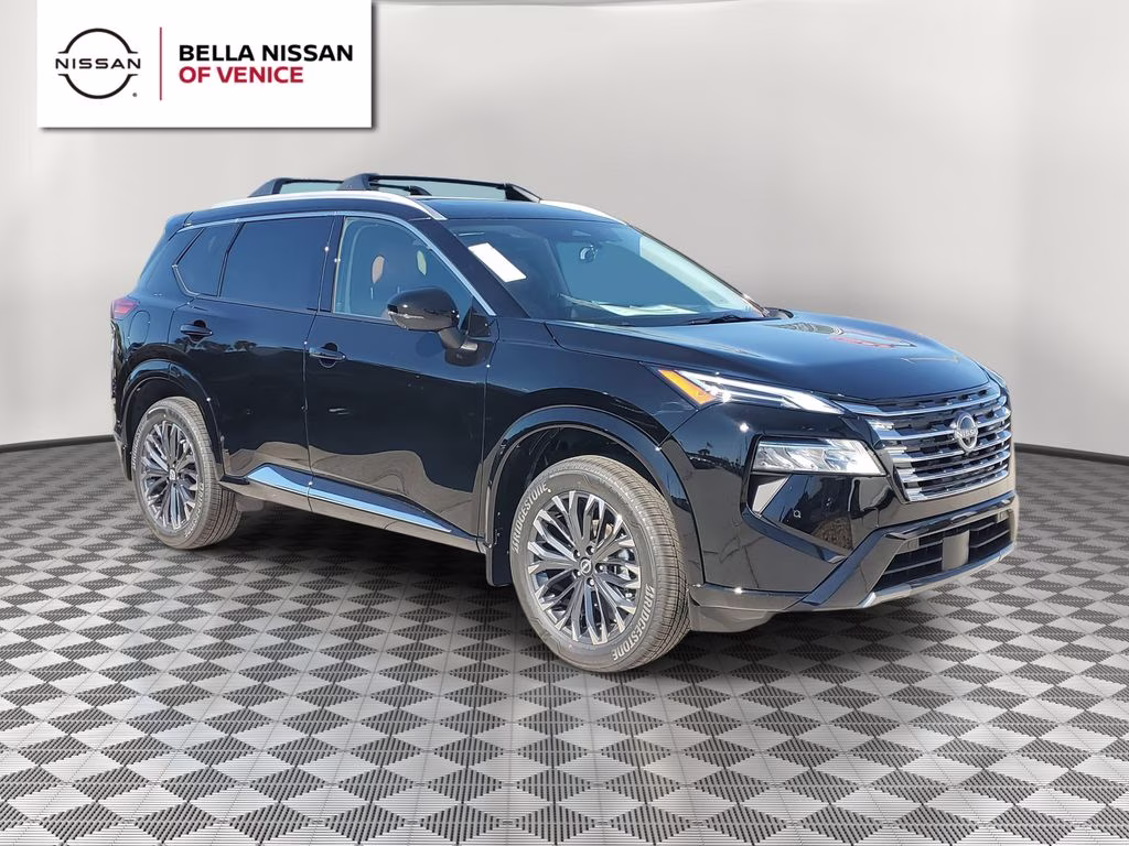 2026 Super Black Nissan Rogue Platinum AWD SUV