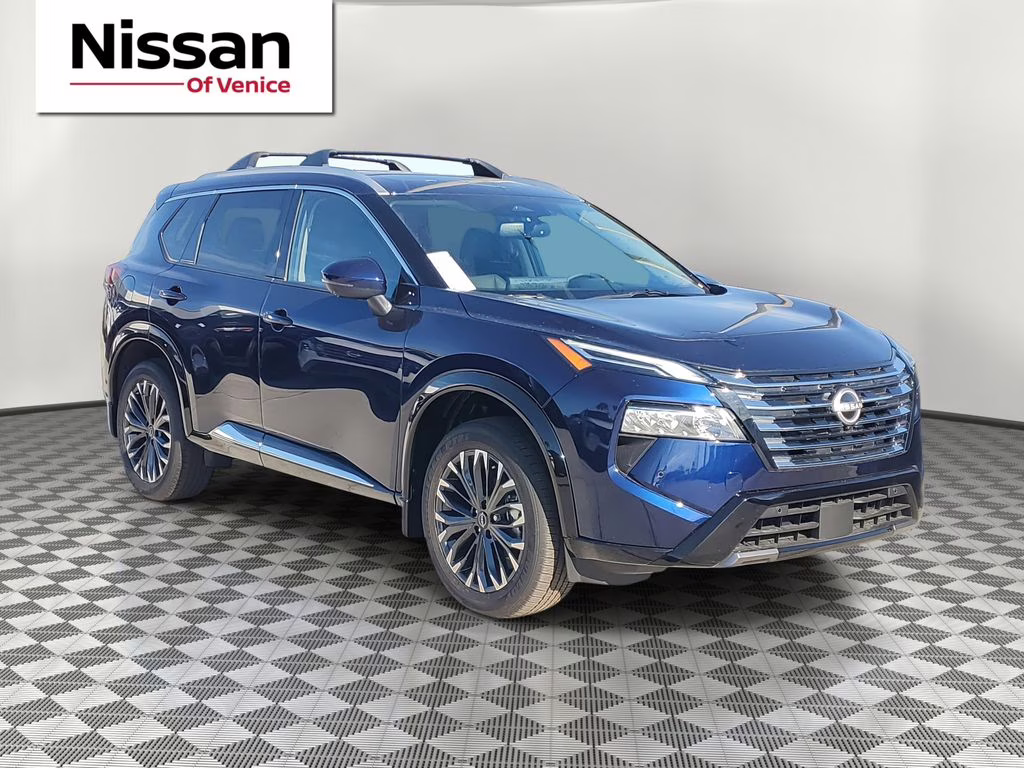 2026 Deep Ocean Blue Pearl Nissan Rogue Platinum AWD SUV