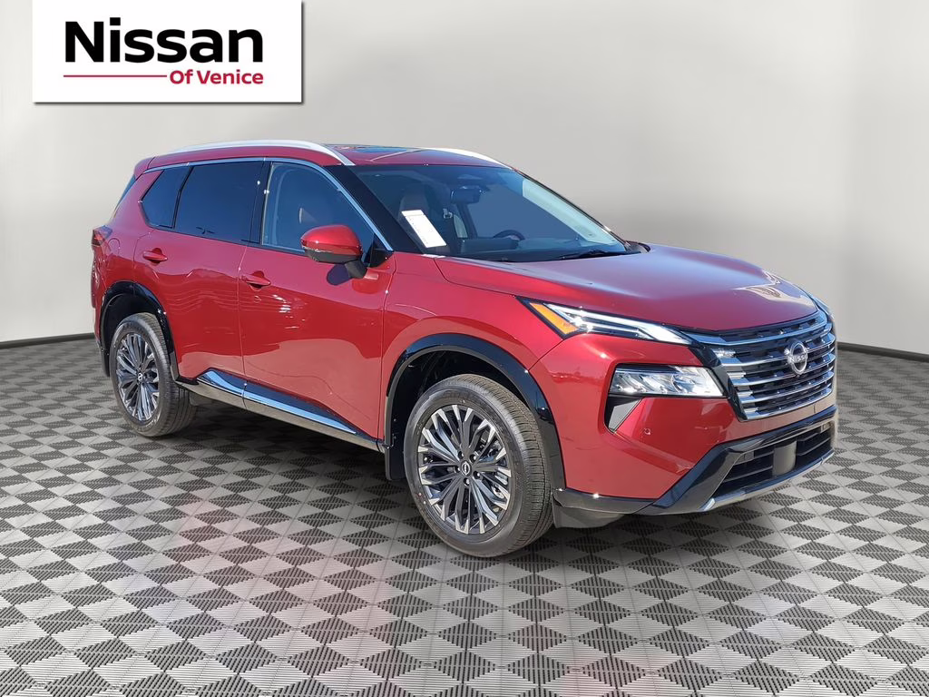 2026 Scarlet Ember Tintcoat Nissan Rogue Platinum AWD SUV