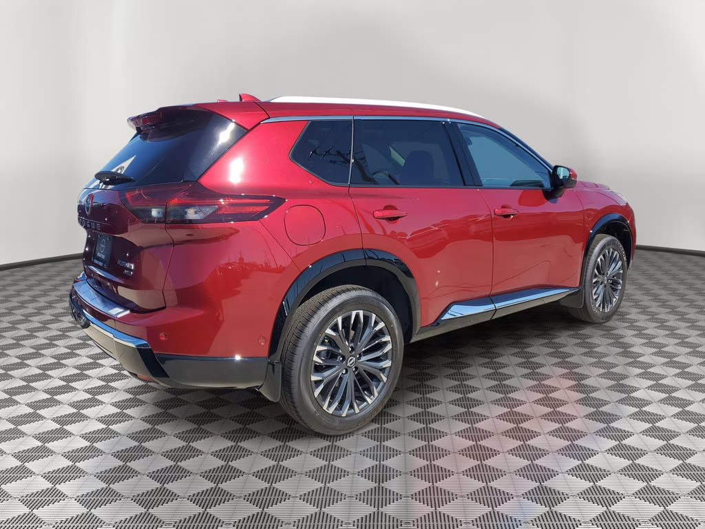 2026 Scarlet Ember Tintcoat Nissan Rogue Platinum AWD SUV