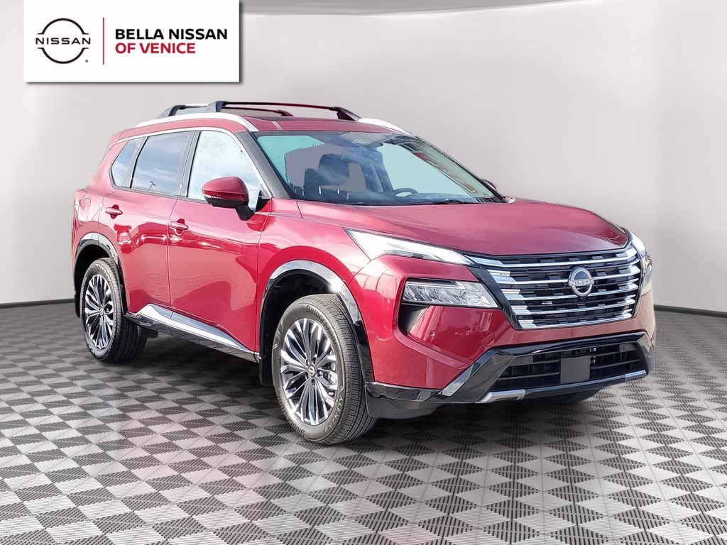 2026 Scarlet Ember Tintcoat Nissan Rogue Platinum AWD SUV