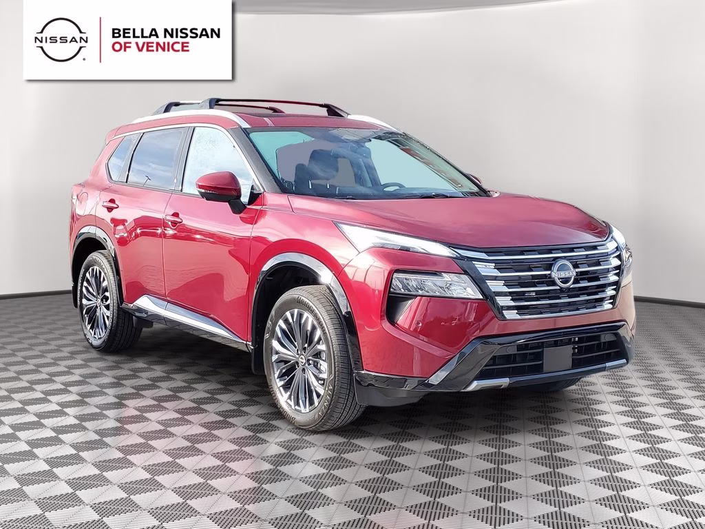 2026 Scarlet Ember Tintcoat Nissan Rogue Platinum AWD SUV