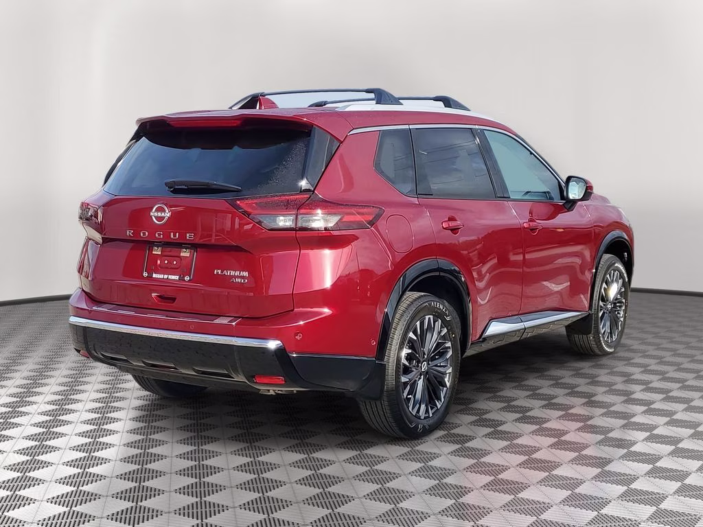 2026 Scarlet Ember Tintcoat Nissan Rogue Platinum AWD SUV