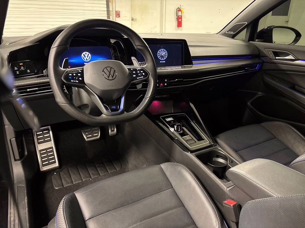 2023 Deep Black Volkswagen Golf R 2.0T AWD Hatchback