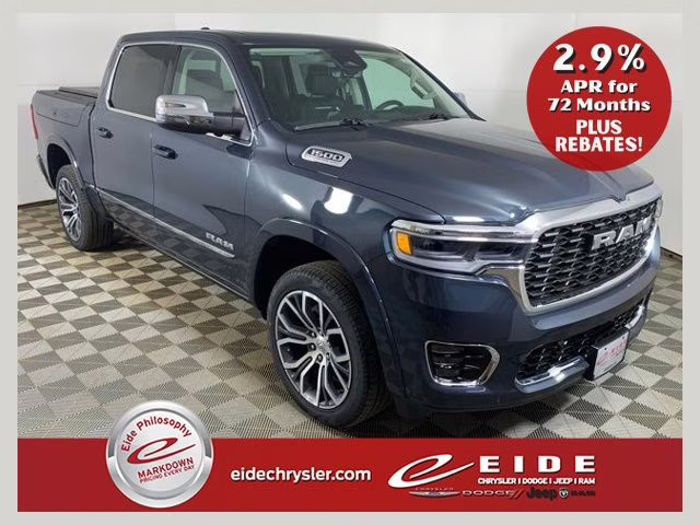 2026 Forged Blue Metallic Ram 1500 Tungsten 4X4 Truck