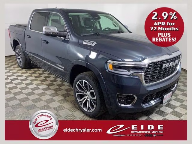 2026 Forged Blue Metallic Ram 1500 Tungsten 4X4 Truck