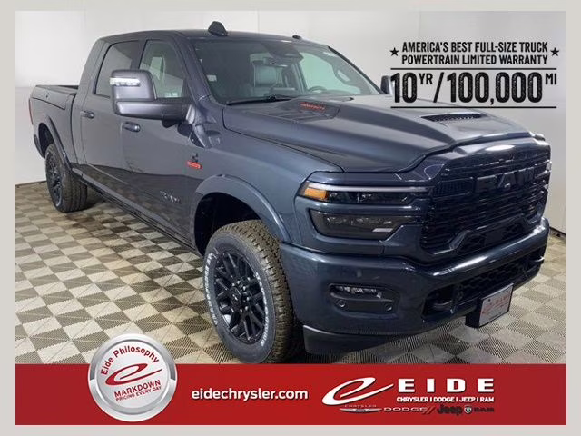 2026 Forged Blue Metallic Ram 3500 Limited Night Edition 4X4 Truck