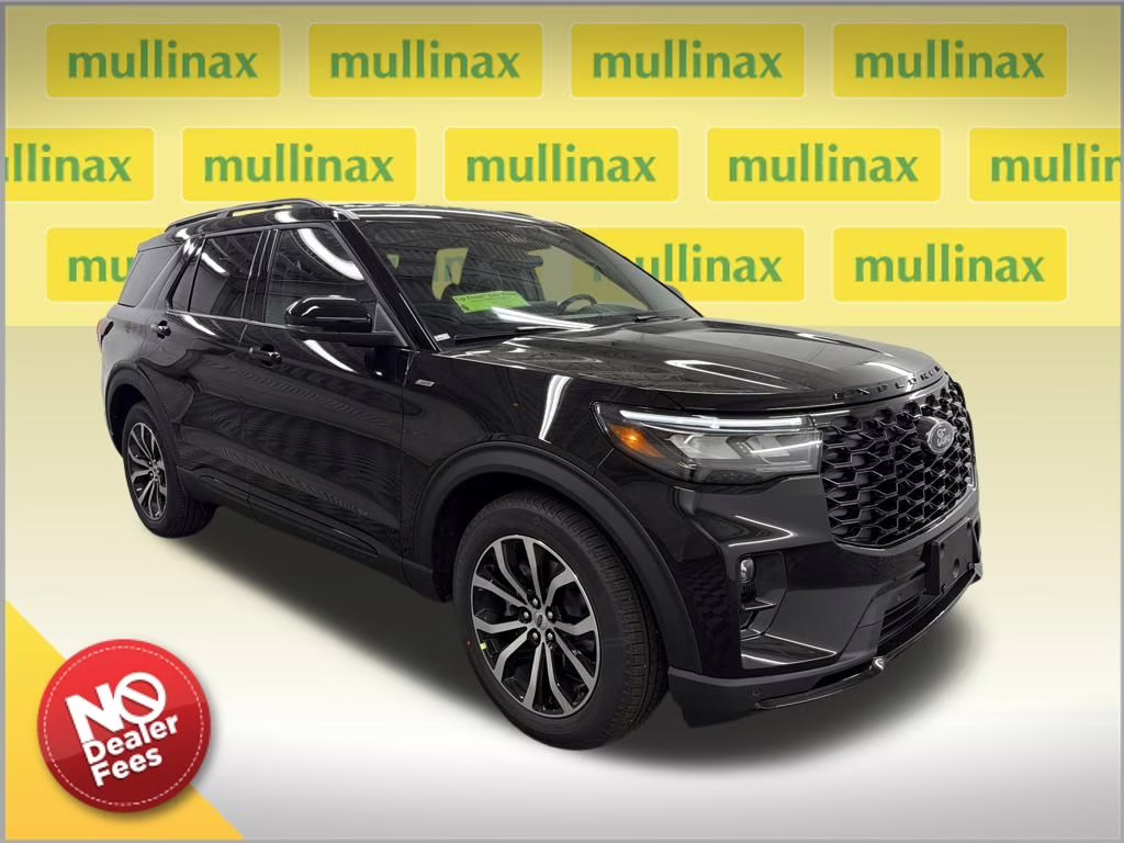 2026 AGATE BLACK Ford Explorer ST-Line RWD SUV