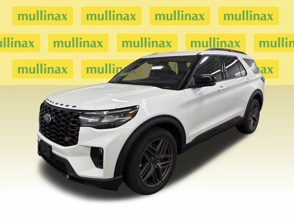2026 STAR WHITE TRI-COAT Ford Explorer ST 4X4 SUV