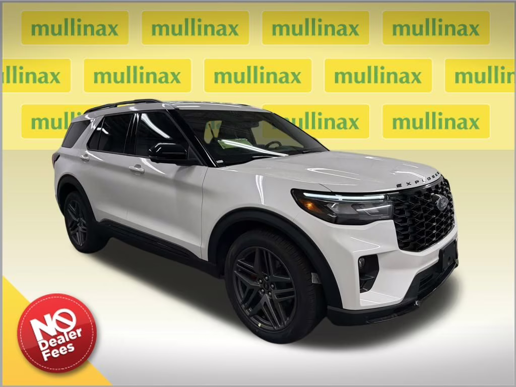 2026 STAR WHITE TRI-COAT Ford Explorer ST 4X4 SUV