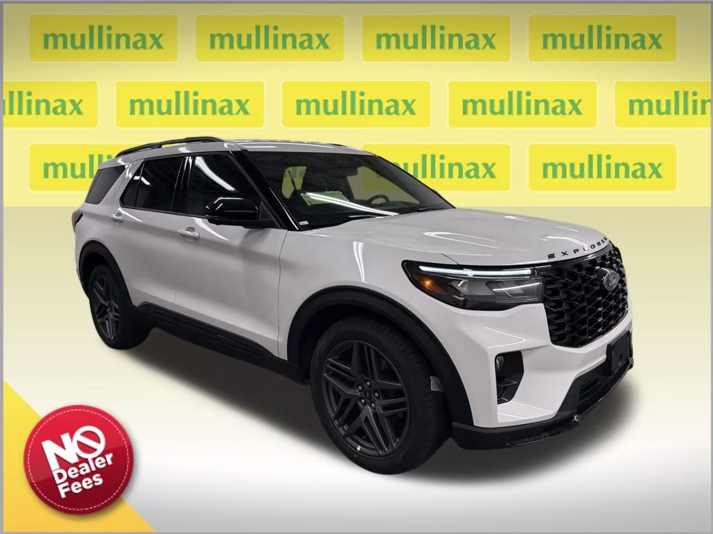 2026 STAR WHITE TRI-COAT Ford Explorer ST 4X4 SUV