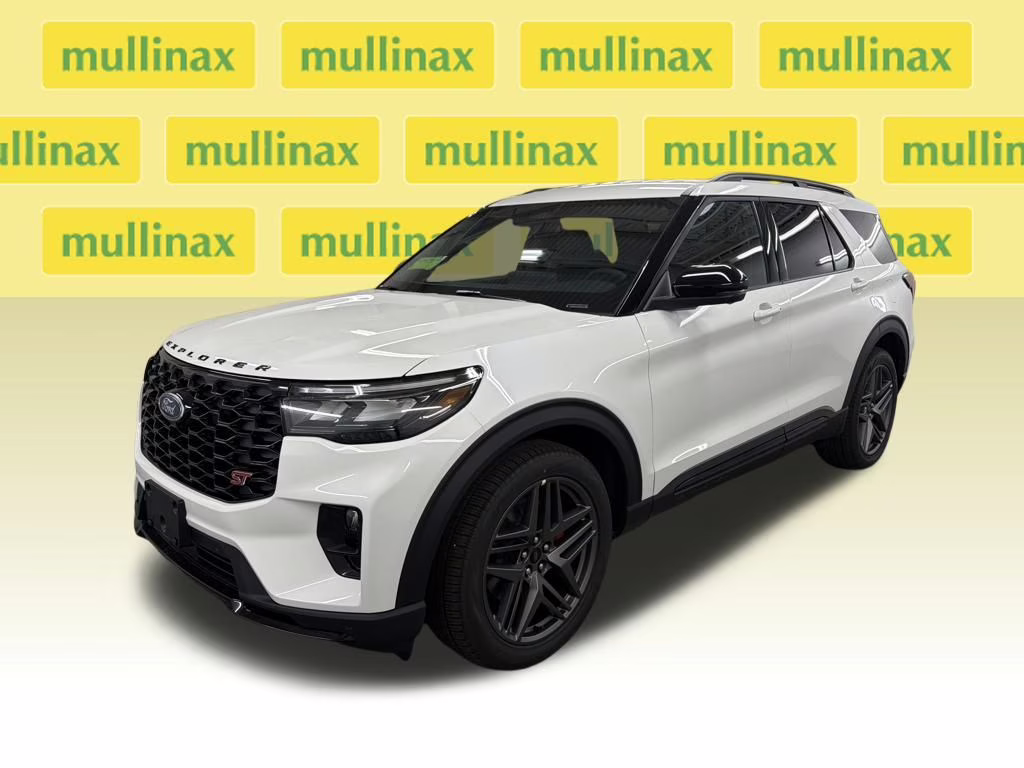 2026 STAR WHITE TRI-COAT Ford Explorer ST 4X4 SUV