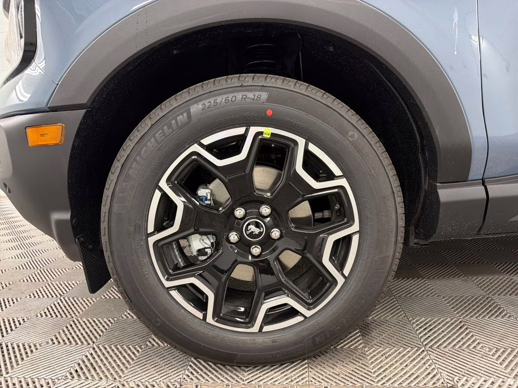 2026 AZURE GRAY TRI-COAT Ford Bronco Sport Outer Banks 4X4 SUV