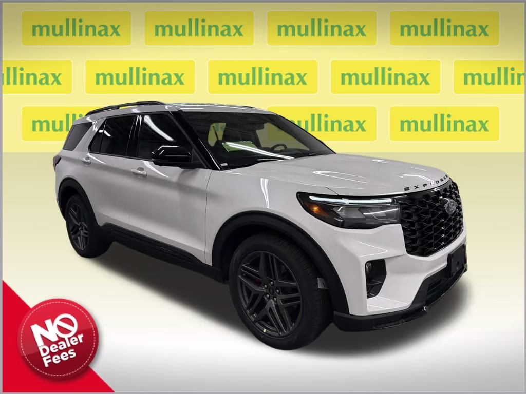 2026 STAR WHITE TRI-COAT Ford Explorer ST 4X4 SUV