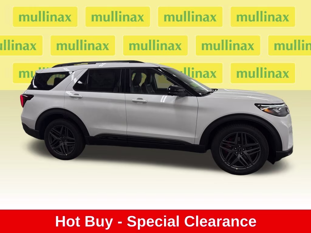 2026 STAR WHITE TRI-COAT Ford Explorer ST 4X4 SUV