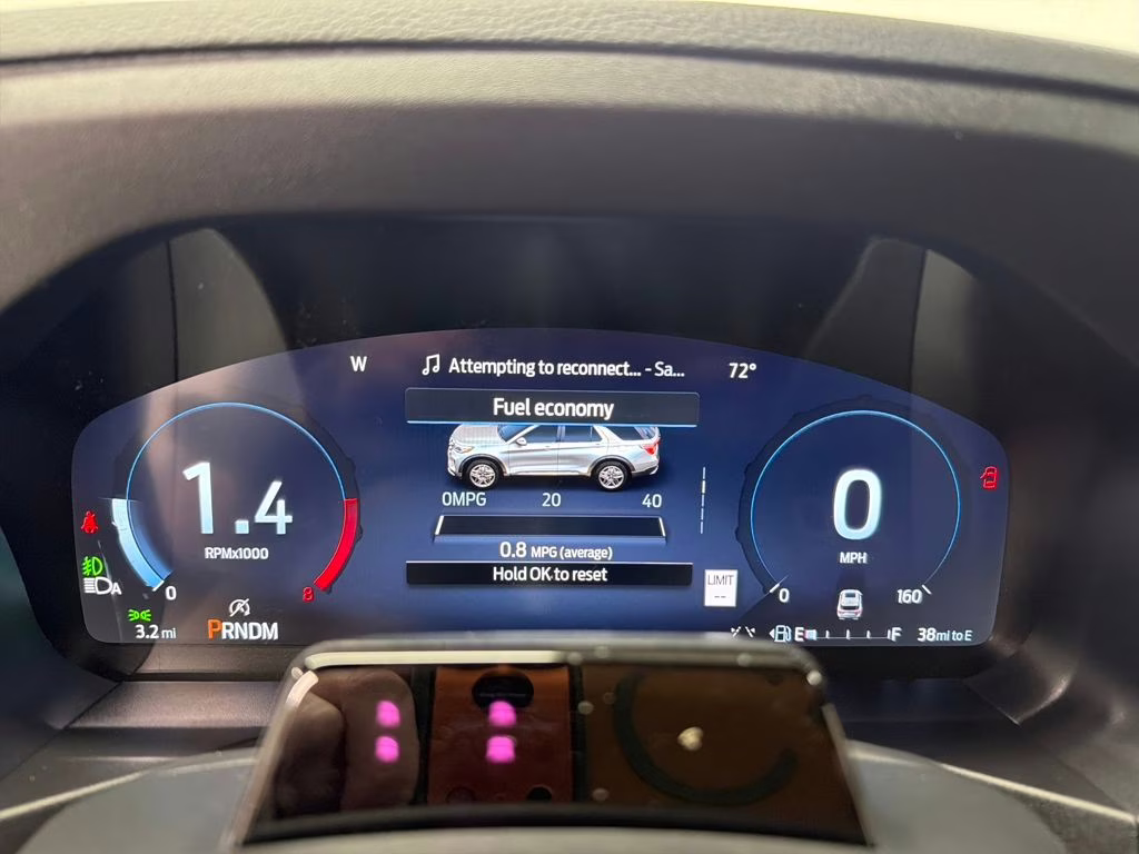 2026 STAR WHITE TRI-COAT Ford Explorer ST 4X4 SUV