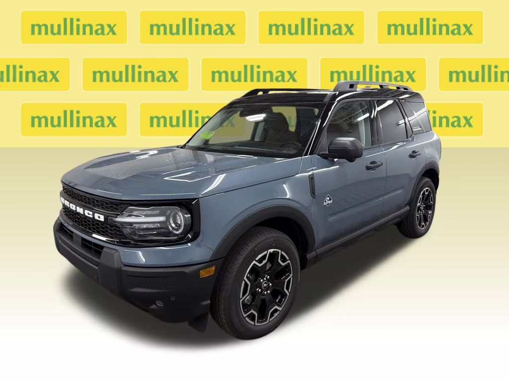 2026 AZURE GRAY TRI-COAT Ford Bronco Sport Outer Banks 4X4 SUV
