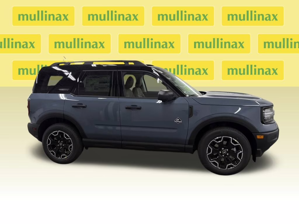 2026 AZURE GRAY TRI-COAT Ford Bronco Sport Outer Banks 4X4 SUV