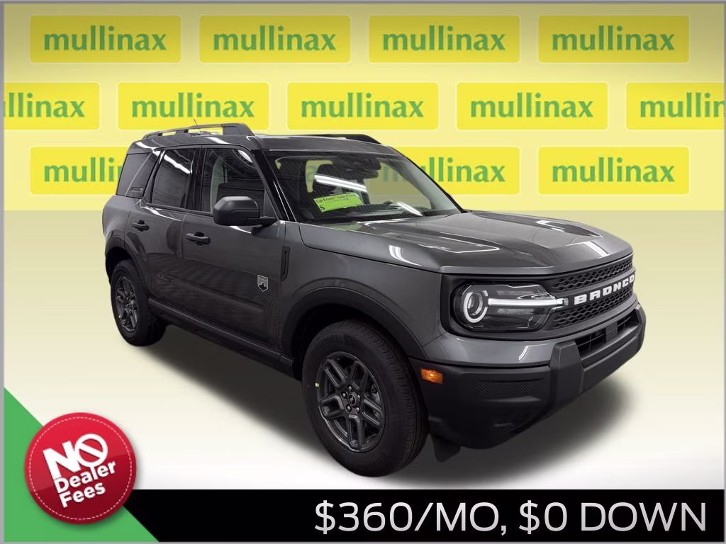 2026 CARBONIZED GRAY Ford Bronco Sport Big Bend 4X4 SUV