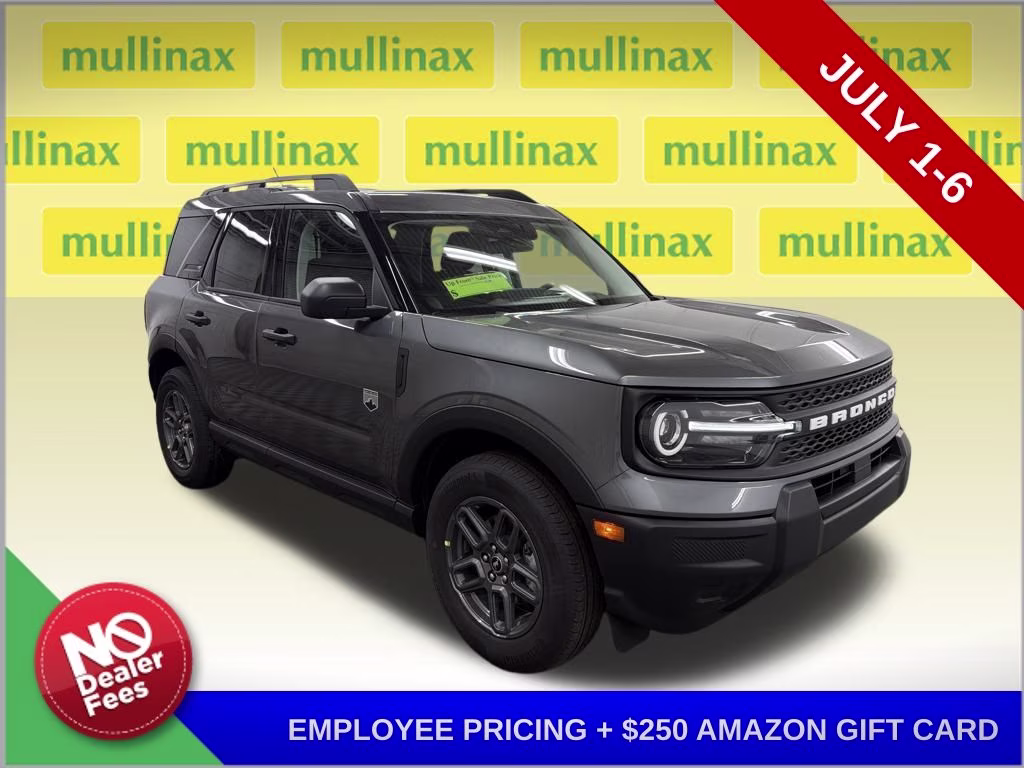 2026 CARBONIZED GRAY Ford Bronco Sport Big Bend 4X4 SUV